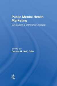 Public Mental Health Marketing : Developing a Consumer Attitude