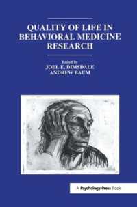 Quality of Life in Behavioral Medicine Research (Perspectives on Behavioral Medicine Series)