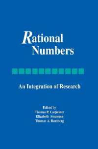 Rational Numbers : An Integration of Research (Studies in Mathematical Thinking and Learning Series)
