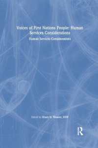 Voices of First Nations People : Human Services Considerations