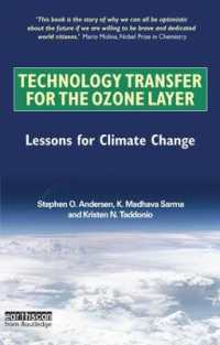 Technology Transfer for the Ozone Layer : Lessons for Climate Change