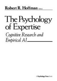 The Psychology of Expertise : Cognitive Research and Empirical Ai