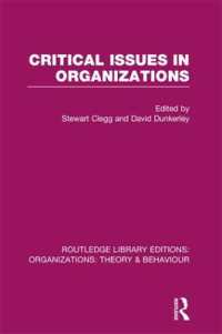 Critical Issues in Organizations (RLE: Organizations) (Routledge Library Editions: Organizations)