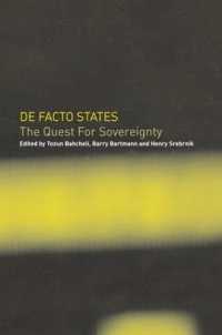 De Facto States : The Quest for Sovereignty