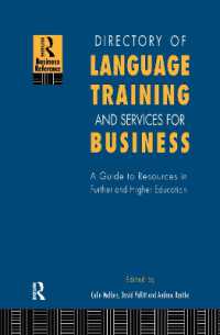 Directory of Language Training and Services for Business : A Guide to Resources in Further and Higher Education