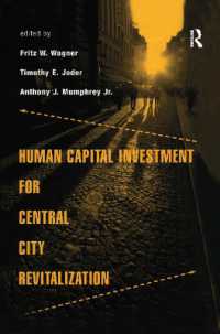 Human Capital Investment for Central City Revitalization (Contemporary Urban Affairs)