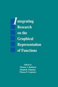 Integrating Research on the Graphical Representation of Functions (Studies in Mathematical Thinking and Learning Series)