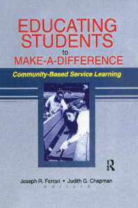 Educating Students to Make a Difference : Community-Based Service Learning