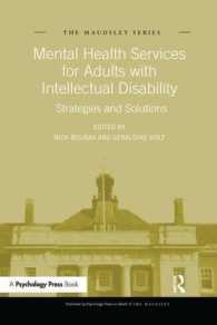 Mental Health Services for Adults with Intellectual Disability : Strategies and Solutions (Maudsley Series)