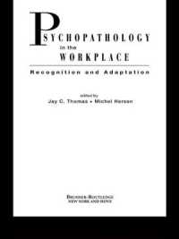 Psychopathology in the Workplace : Recognition and Adaptation