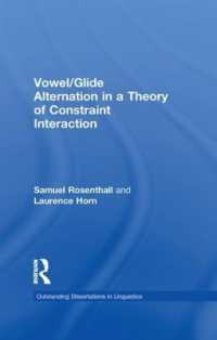 Vowel/Glide Alternation in a Theory of Constraint Interaction (Outstanding Dissertations in Linguistics)