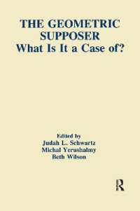 The Geometric Supposer : What Is It a Case Of? (Technology and Education Series)