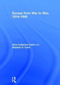 大戦の時代のヨーロッパ1914-1945年<br>Europe from War to War, 1914-1945