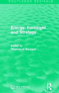 Energy, Foresight and Strategy (Routledge Revivals)