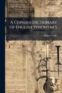 A Copious Dictionary of English Synonymes