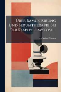 Über Immunisirung Und Serumtherapie Bei Der Staphylomykose ...