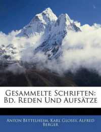 Gesammelte Schriften : Bd. Reden Und Aufsatze