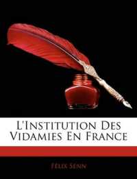 L'institution Des Vidamies En France