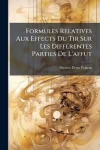 Formules Relatives Aux Effects Du Tir Sur Les Diffrentes Parties de L'Affut