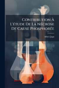 Contribution À L'étude De La Nécrose De Cause Phosphorée