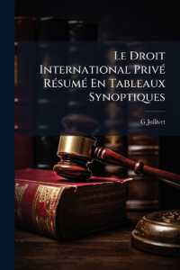 Le Droit International Privé Résumé En Tableaux Synoptiques
