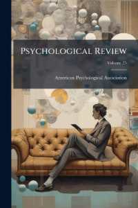 Psychological Review, Volume 25