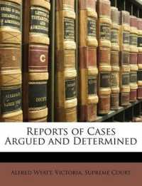 Reports of Cases Argued and Determined