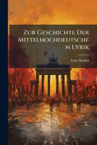 Zur Geschichte Der Mittelhochdeutschen Lyrik