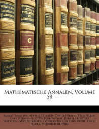 Mathematische Annalen, Volume 59