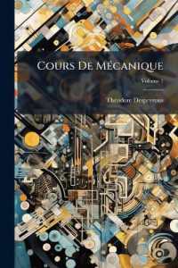 Cours De Mécanique; Volume 1