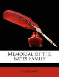 Memorial of the Bates Family