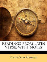 Readings from Latin Verse， with Notes