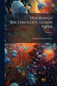Household Bacteriology; Lesson Paper; Volume 1