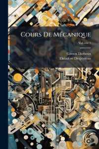 Cours De Mécanique; Volume 1