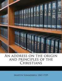 An Address on the Origin and Principles of the Christians