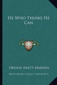 He Who Thinks He Can