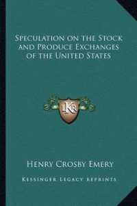 Speculation on the Stock and Produce Exchanges of the United States