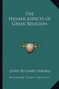 The Higher Aspects of Greek Religion