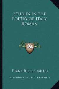Studies in the Poetry of Italy， Roman