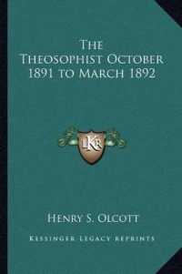 The Theosophist October 1891 to March 1892