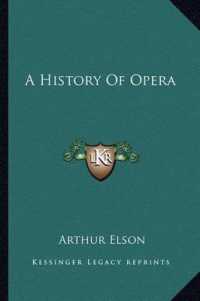 A History of Opera