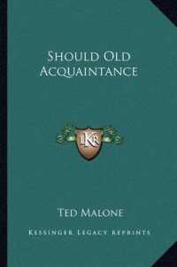 Should Old Acquaintance