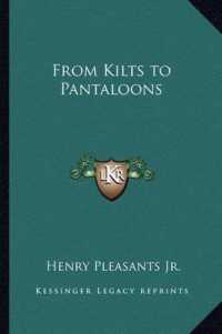From Kilts to Pantaloons