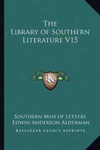 The Library of Southern Literature V15