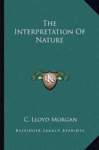 The Interpretation of Nature
