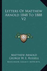 Letters of Matthew Arnold 1848 to 1888 V2