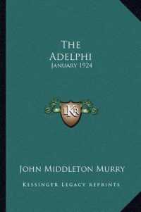The Adelphi : January 1924