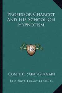 Professor Charcot and His School on Hypnotism