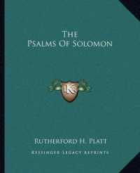 The Psalms of Solomon