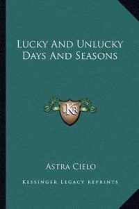 Lucky and Unlucky Days and Seasons
